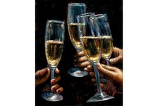 Fabian Perez Fabian Perez Brindis Con Champagne (Vertical)